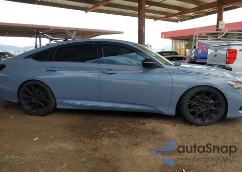 2021 Honda Accord Sport 2.0T from USA, damaged, VIN 1HGCV2F32MA023891